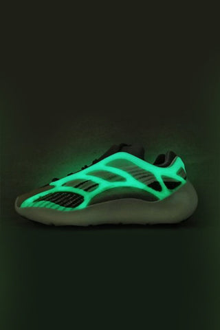 YEEZY Fabric 700 V3 Low Top Sneakers with Fluorescent Details