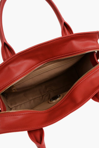 LOVE Einfarbige Tote-Bag mit goldenem Logo
