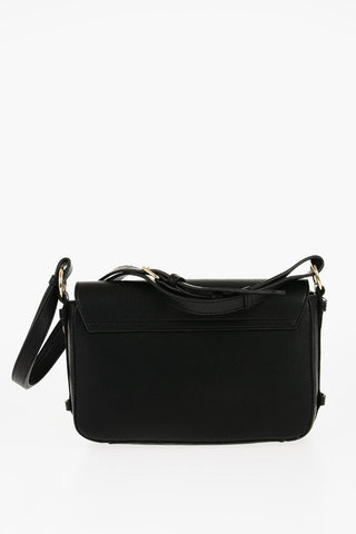 LOVE Faux Leather STARRY NIGHT Shoulder Bag with Studs and Golden Details