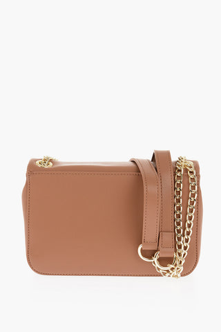LOVE Faux Leather ECO-FRIENDLY GRACIOUS Shoulder Bag with Metal Heart