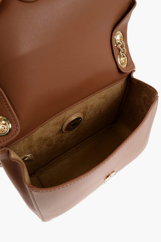 LOVE Faux Leather ECO-FRIENDLY GRACIOUS Shoulder Bag with Metal Heart