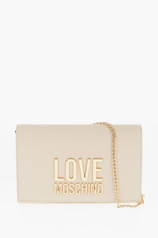LOVE Borsa in Ecopelle con Tracolla a Catena