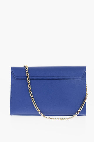LOVE Faux Leather Bag with Chain Shoulder Strap