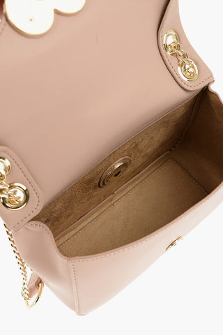 LOVE Faux Leather ECO-FRIENDLY GRACIOUS Shoulder Bag with Metal Heart