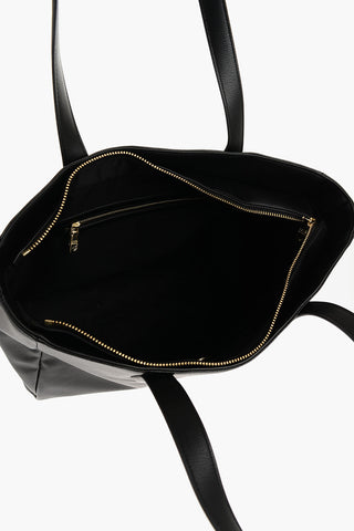 LOVE Faux Leather Tote Bag with Heart-Shaped Pouch