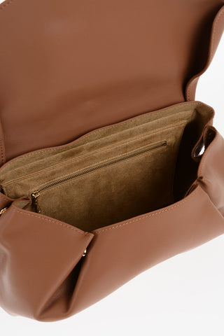 LOVE Faux Leather ECO-FRIENDLY GRACIOUS Shoulder Bag with Metal Heart