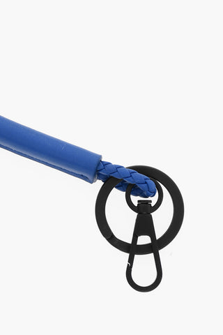 Woven Leather COAXIAL Necklace Key Ring