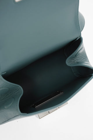 Magnetic Closure Leather Belt Bag
