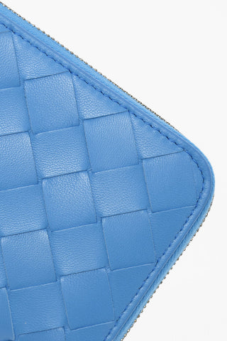 Portamonete in Pelle Intrecciata