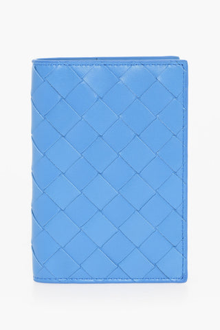 Woven Leather Passport Holder