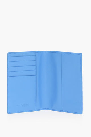 Woven Leather Passport Holder