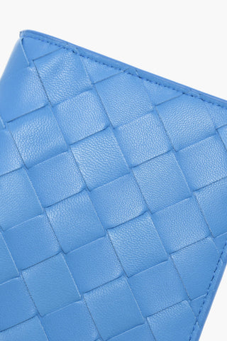 Woven Leather Passport Holder
