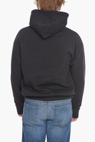 Fleeced Cotton UNISEX Hoodie with Contrasting Print