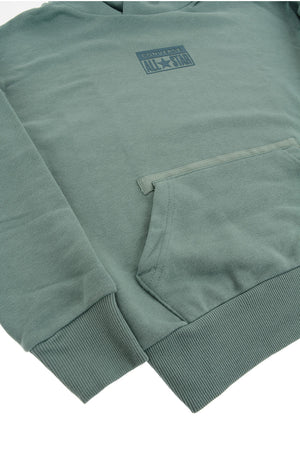 ALL STAR Brushed Cotton Hooded Sweatshirt