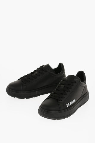 LOVE Sneakers BOLD40 in Pelle a Tinta Unita