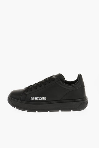 LOVE Sneakers BOLD40 in Pelle a Tinta Unita