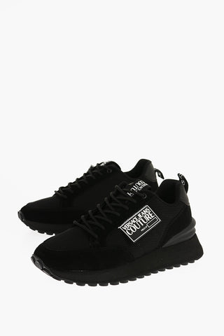 JEANS COUTURE Mesh NEW SPIKE Sneakers with Suede Trims