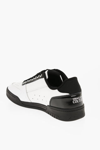 JEANS COUTURE Sneakers Basse BROOKLYN in Pelle Bicolore