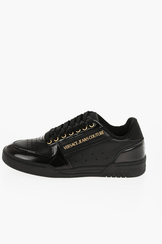 JEANS COUTURE Sneakers Basse BROOKLYN in Pelle con Dettagli a Contrasto