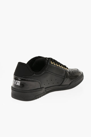 JEANS COUTURE Sneakers Basse BROOKLYN in Pelle con Dettagli a Contrasto