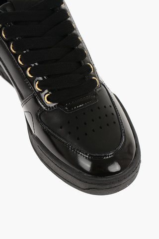 JEANS COUTURE Sneakers Basse BROOKLYN in Pelle con Dettagli a Contrasto