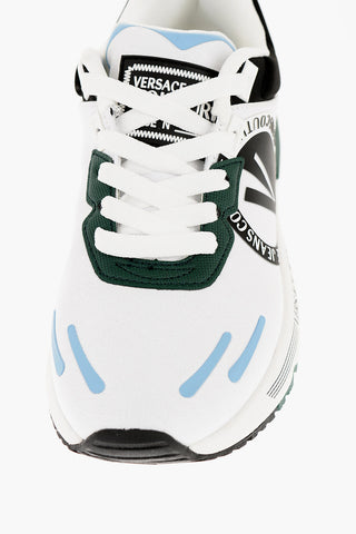 JEANS COUTURE Fabric DYNAMIC Low Top Sneakers with Contrasting Details