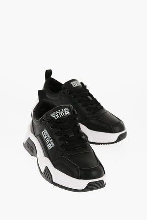 JEANS COUTURE Sneakers STARGAZE in Pelle con Dettagli a Contrasto