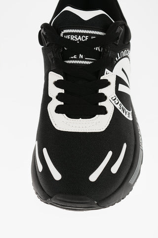 JEANS COUTURE Fabric DYNAMIC Low Top Sneakers with Contrasting Details
