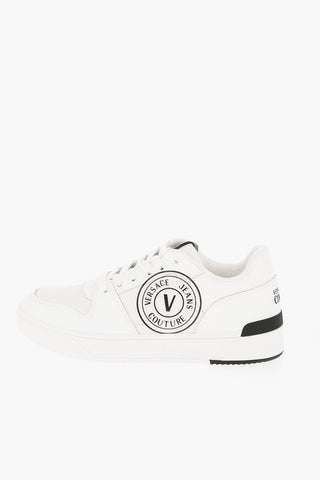 JEANS COUTURE Sneakers Basse STARLIGHT in Pelle e Tessuto con Logo a Contrasto