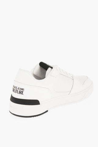 JEANS COUTURE Sneakers Basse STARLIGHT in Pelle e Tessuto con Logo a Contrasto