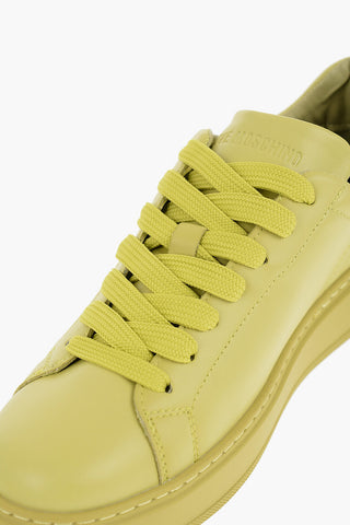 LOVE Solid Color Leather BOLD40 Sneakers