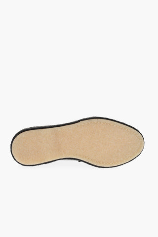 Leather Penny Loafers with Suede Detail