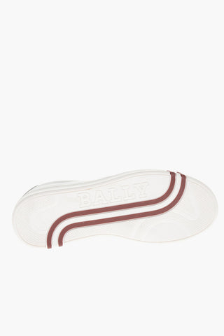 Sneakers in Pelle ASHER con Logo Goffrato