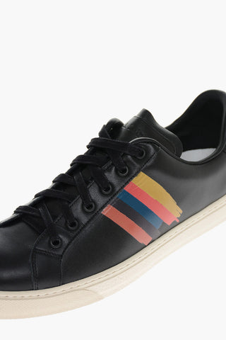 Sneakers in Pelle HANSEN con Stampa Multicolor
