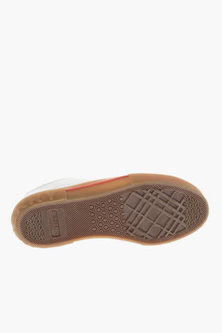 Canvas Lace-up Sneakers with Rubber Toe