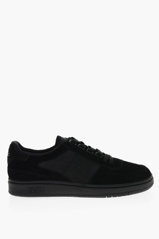 Sneakers in Suede con Suola in Gomma