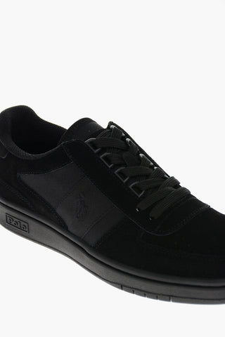 Sneakers in Suede con Suola in Gomma