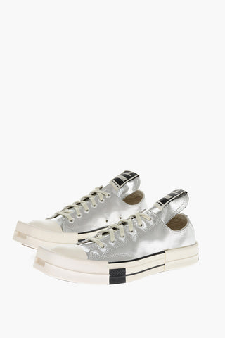 CONVERSE X DRKSHDW Squared Toe Lamè Sneakers