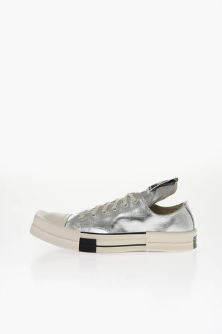 CONVERSE X DRKSHDW Squared Toe Lamè Sneakers