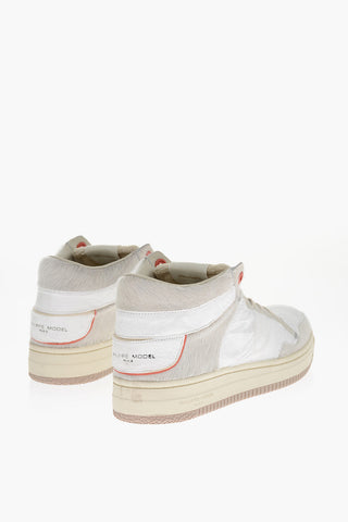 Lace-up ARHU Pony Hair Sneakers