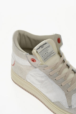 Lace-up ARHU Pony Hair Sneakers