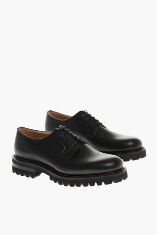Scarpe Derby SHANNON in Pelle Martellata