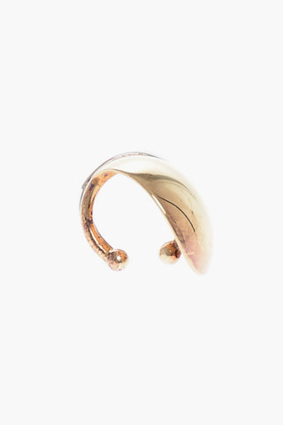 Silver PETIT PETAL Earcuff