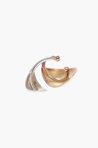 Silver PETIT PETAL Earcuff