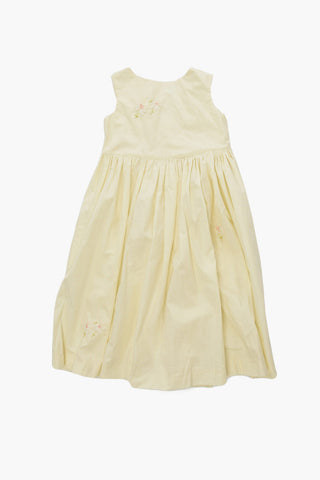 Vestito in Cotone Senza Manica