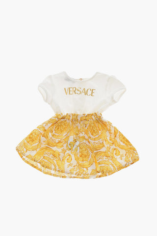 Baroque Motif Shorts and Dress Set