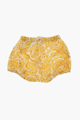 Baroque Motif Shorts and Dress Set