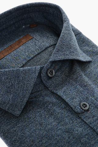 ID Embroidered Emblem Cotton Shirt