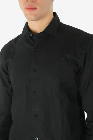 Wing-tip Collar Cotton Shirt