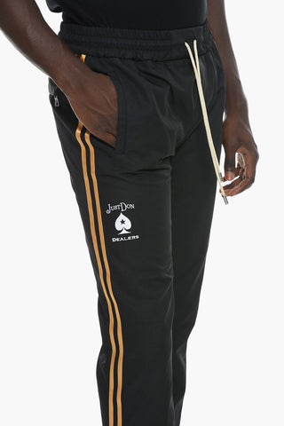 Joggers con Bande Laterali a Contrasto